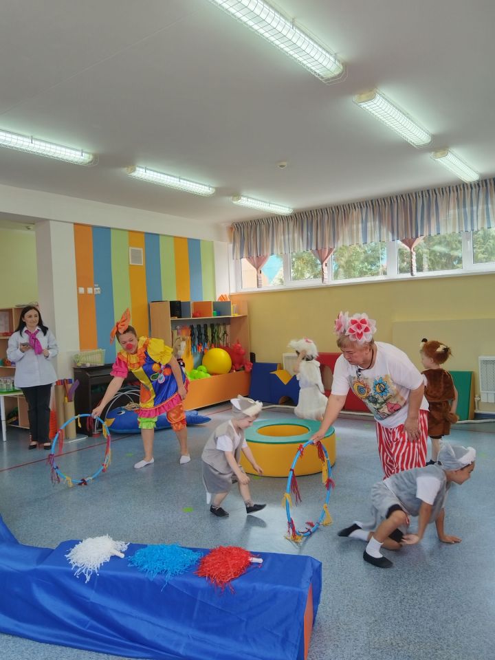 Балалар бакчасында - «Цирк Шапито»!